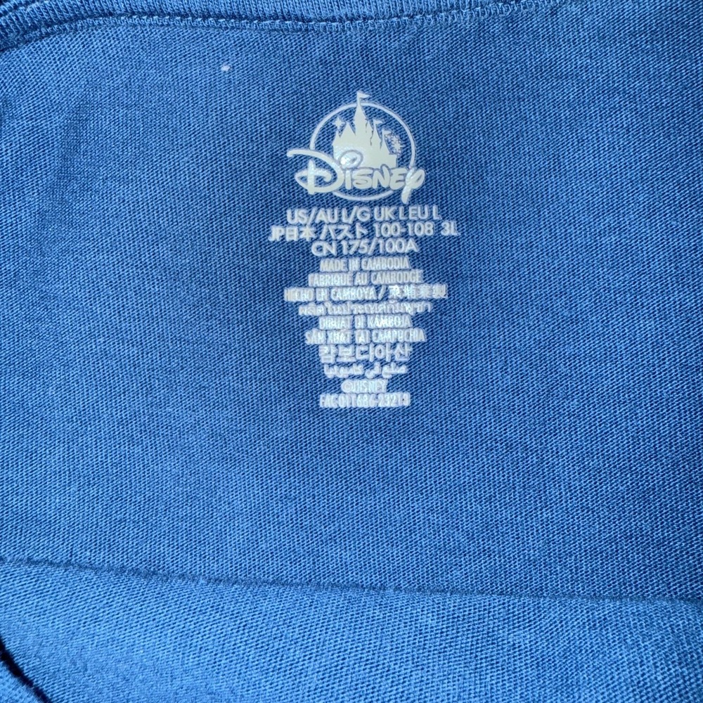 Walt Disney World Youth Large Long Sleeve Shirt Blue - Picture 4 of 11